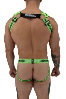 Postroj Breedwell Circuit Breaker Body Harness neónovo zelený