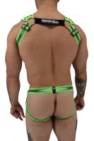 Postroj Breedwell Circuit Breaker Body Harness neónovo zelený