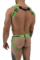 Postroj Breedwell Circuit Breaker Body Harness neónovo zelený