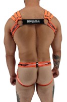 Postroj Breedwell Circuit Breaker Body Harness neónovo oranžový