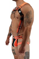 Postroj Breedwell Circuit Breaker Body Harness neónovo oranžový