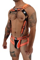 Postroj Breedwell Circuit Breaker Body Harness neónovo oranžový