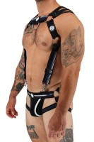 Postroj Breedwell Circuit Breaker Body Harness čierny