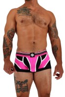 Boxerky Breedwell Circuit Breaker Boxer Brief neónovo ružové