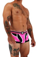 Boxerky Breedwell Circuit Breaker Boxer Brief neónovo ružové