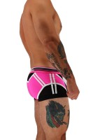 Boxerky Breedwell Circuit Breaker Boxer Brief neónovo ružové