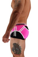 Boxerky Breedwell Circuit Breaker Boxer Brief neónovo ružové