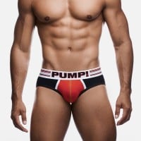 PUMP! Circuit Full Front Jockstrap Black/Red
