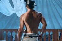 Tanga PUMP! Sail černo-bílá