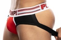 Jocksy PUMP! Circuit Full Front černo-červené
