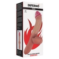 Vibračné dildo Hidden Desire Inferno Realistic Pierced Punisher