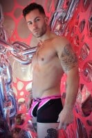 Breedwell Gagged Chap Thong Neon Pink