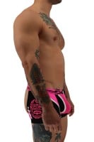 Breedwell Gagged Chap Thong Neon Pink