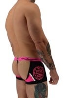 Breedwell Gagged Chap Thong Neon Pink