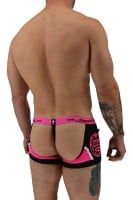 Breedwell Gagged Chap Thong Neon Pink