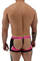 Breedwell Gagged Chap Thong Neon Pink