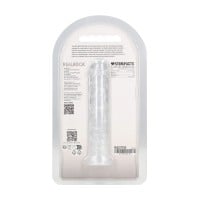 Gélové dildo RealRock Crystal Clear Realistic 5″ priehľadné