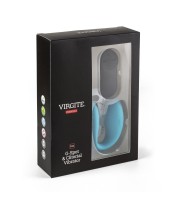 Párový vibrátor Virgite E12 modrý