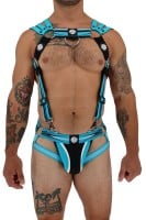 Postroj Breedwell Circuit Breaker Body Harness modrý