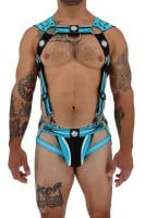 Postroj Breedwell Circuit Breaker Body Harness modrý