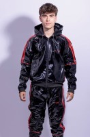 Twink X Superhero PVC PRO Jacket Black/Red