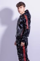 Bunda Twink X Superhero PVC PRO černo-červená
