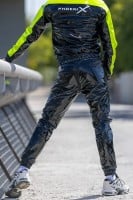 Nohavice Twink X Phoenix PVC PRO Zipper čierne