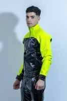 Bunda Twink X Phoenix PVC PRO čierno-neónovo zelená