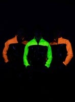 Bunda Twink X Phoenix PVC PRO čierno-neónovo zelená