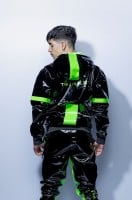 Bunda Twink X Datingstar PVC PRO čierno-zelená