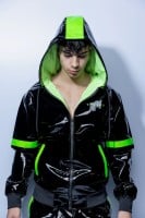 Bunda Twink X Datingstar PVC PRO čierno-zelená
