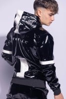 Bunda Twink X Datingstar PVC PRO čierno-biela