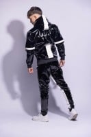 Bunda Twink X Datingstar PVC PRO čierno-biela