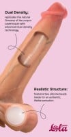 Realistické dildo Lola Games Instinct Raw