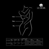 Le Désir Matilda Lace Bodystocking XL–5XL