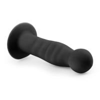 EasyToys Ribbed Dong Dildo Black