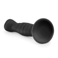 EasyToys Ribbed Dong Dildo Black