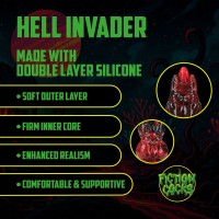 Fantasy dildo Fiction Cocks Hell Invader