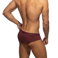 Slipy Addicted AD1497 Bamboo Skin Layer Cheeky Brief tmavě červené