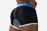 Boxerky PUMP! Drop Shot čierno-sivé