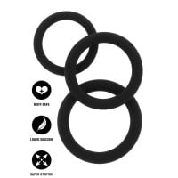 Erekčné krúžky Hidden Desire Extreme Stamina Starter Cockring 3 PCs Set