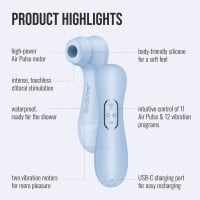 Stimulátor klitorisu Satisfyer Pro 2 Generation 4 Connect App Rose