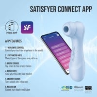 Stimulátor klitorisu Satisfyer Pro 2 Generation 4 Connect App Rose