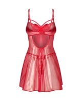 Set košilky a tang Obsessive Gifty Red