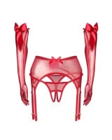 Souprava spodního prádla Obsessive Gifty Red