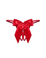 Obsessive Gifty Red Crotchless Thong