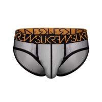Slipy Sukrew Sheer Apex Brief Shadow Black