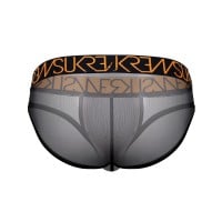 Sukrew Sheer Apex Brief Shadow Black