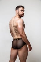 Sukrew Sheer Apex Brief Shadow Black