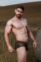 Sukrew Sheer Apex Brief Shadow Black